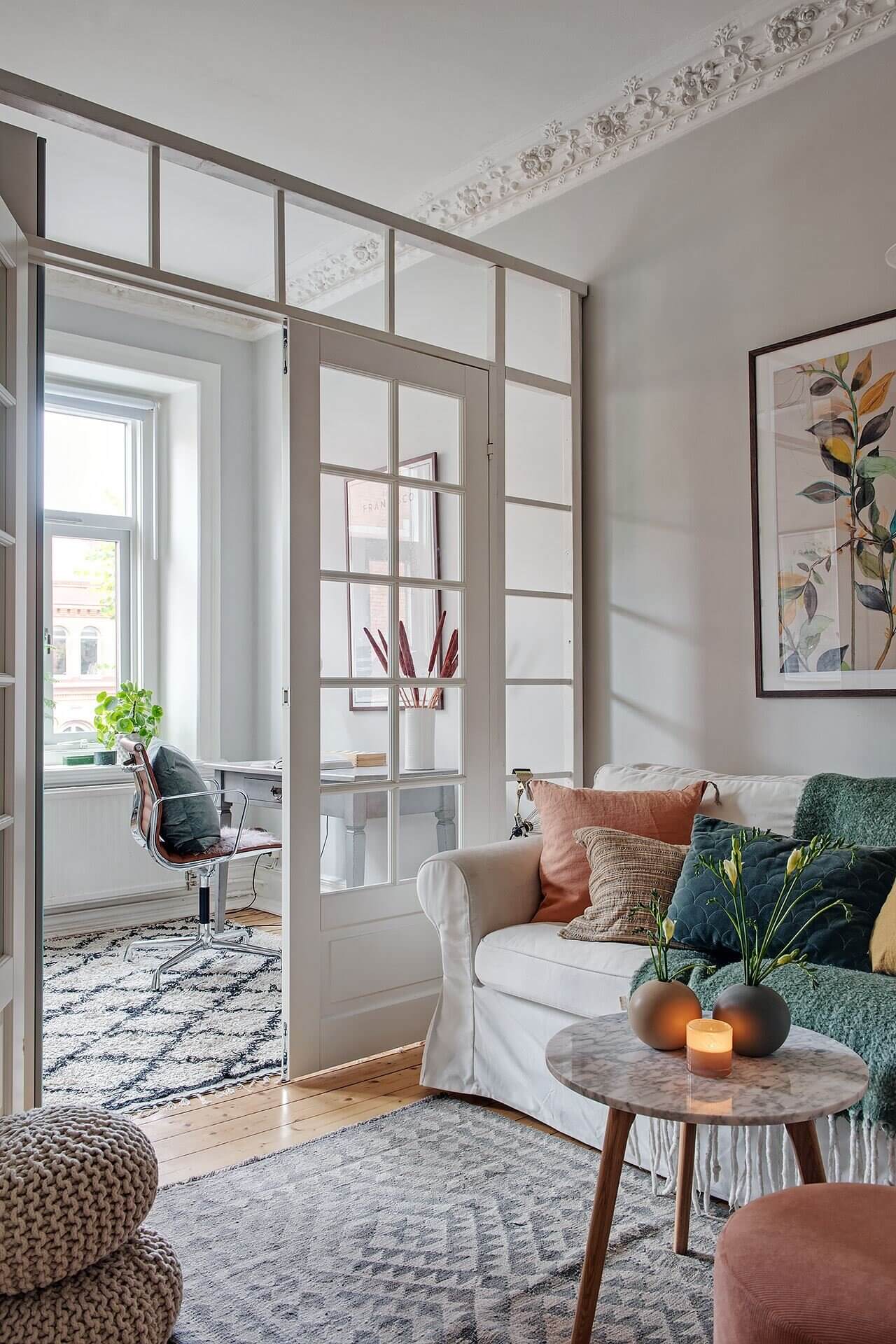 Small Cozy Rooms in a Scandinavian Apartment 4 cozy scandinavian apartment nordroom3 Small Cozy Rooms in a Scandinavian Apartment