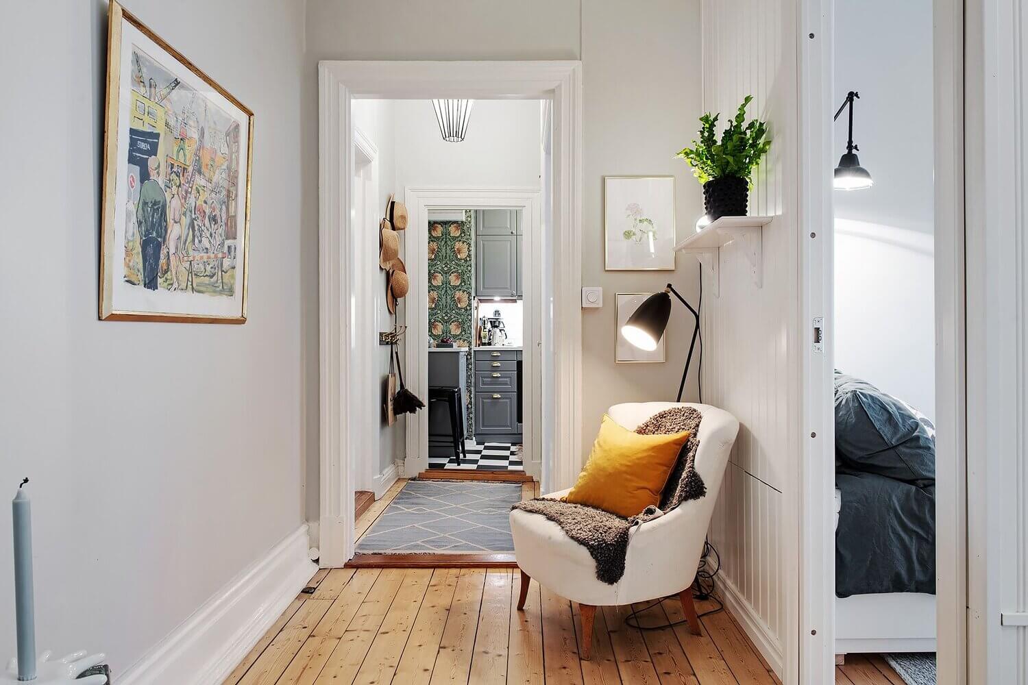 Small Cozy Rooms in a Scandinavian Apartment 6 cozy scandinavian apartment nordroom5 Small Cozy Rooms in a Scandinavian Apartment