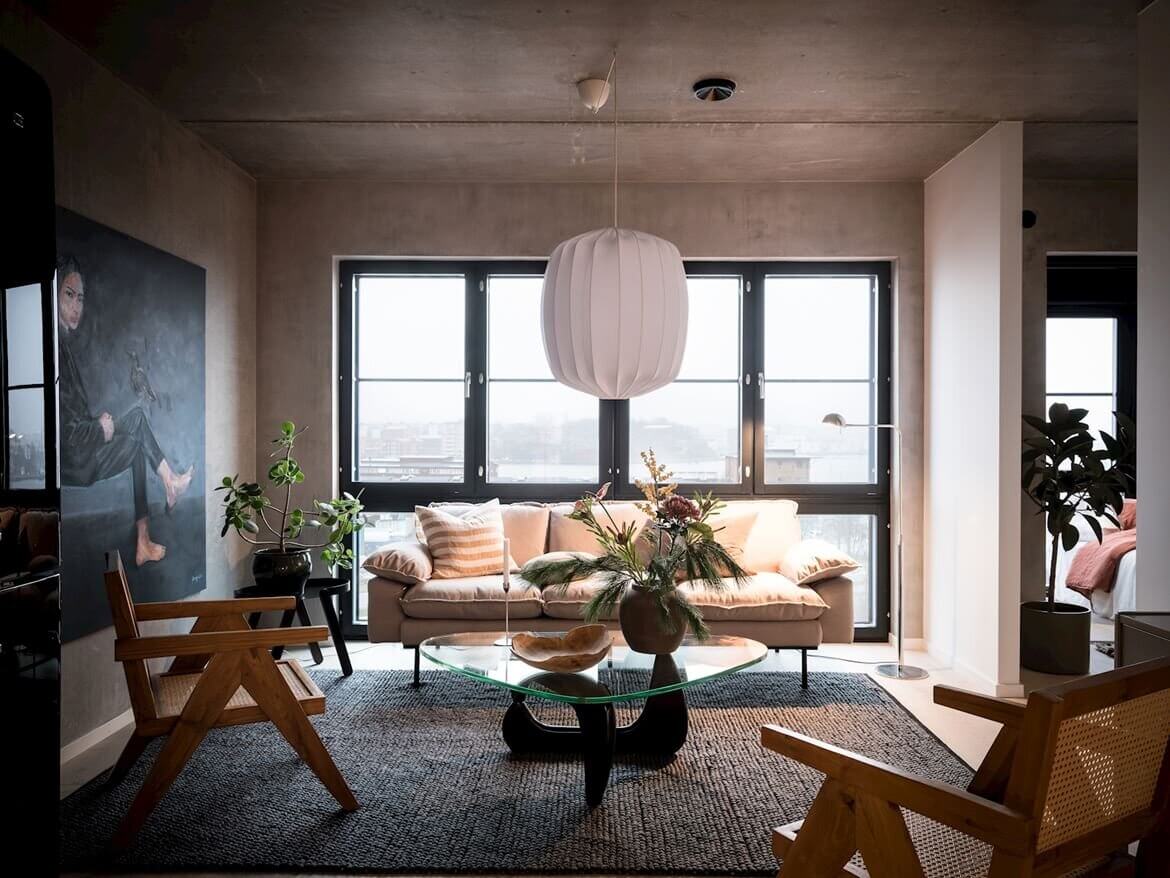 Industrial and Scandinavian Design in a Beautiful Apartment 3 industrial scandinavian apartment nordroom2 Industrial and Scandinavian Design in a Beautiful Apartment