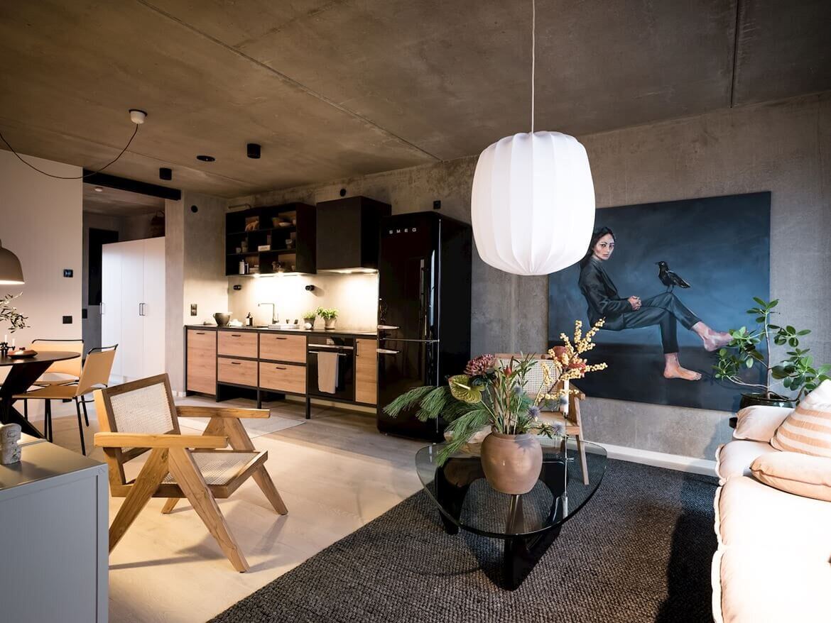 Industrial and Scandinavian Design in a Beautiful Apartment 4 industrial scandinavian apartment nordroom3 Industrial and Scandinavian Design in a Beautiful Apartment