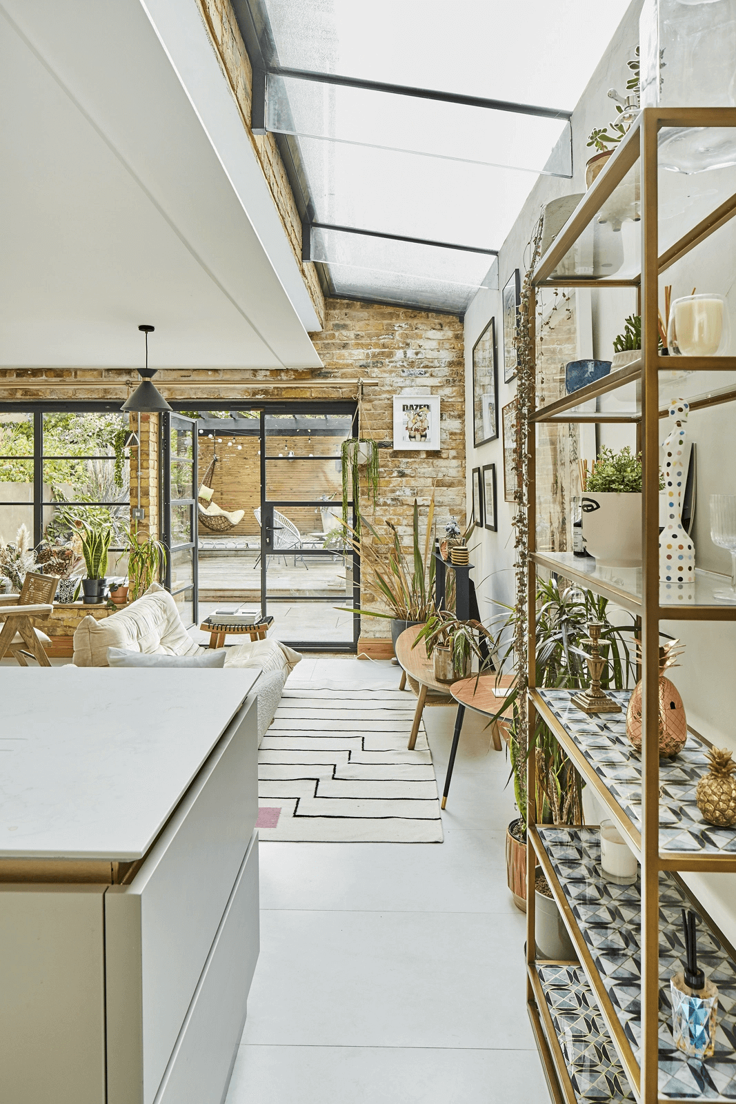 Neutral Tones in an Art-Filled Victorian Home with Surprising Bathrooms 4 neutral art filled victorian home nordroom3 Neutral Tones in an Art-Filled Victorian Home with Surprising Bathrooms