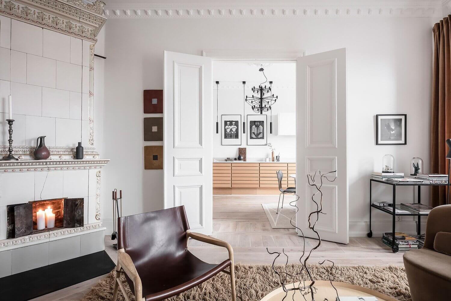 A Scandinavian Apartment with Earthy Color Details 11 scandinavian apartment earthy colors nordroom10 A Scandinavian Apartment with Earthy Color Details
