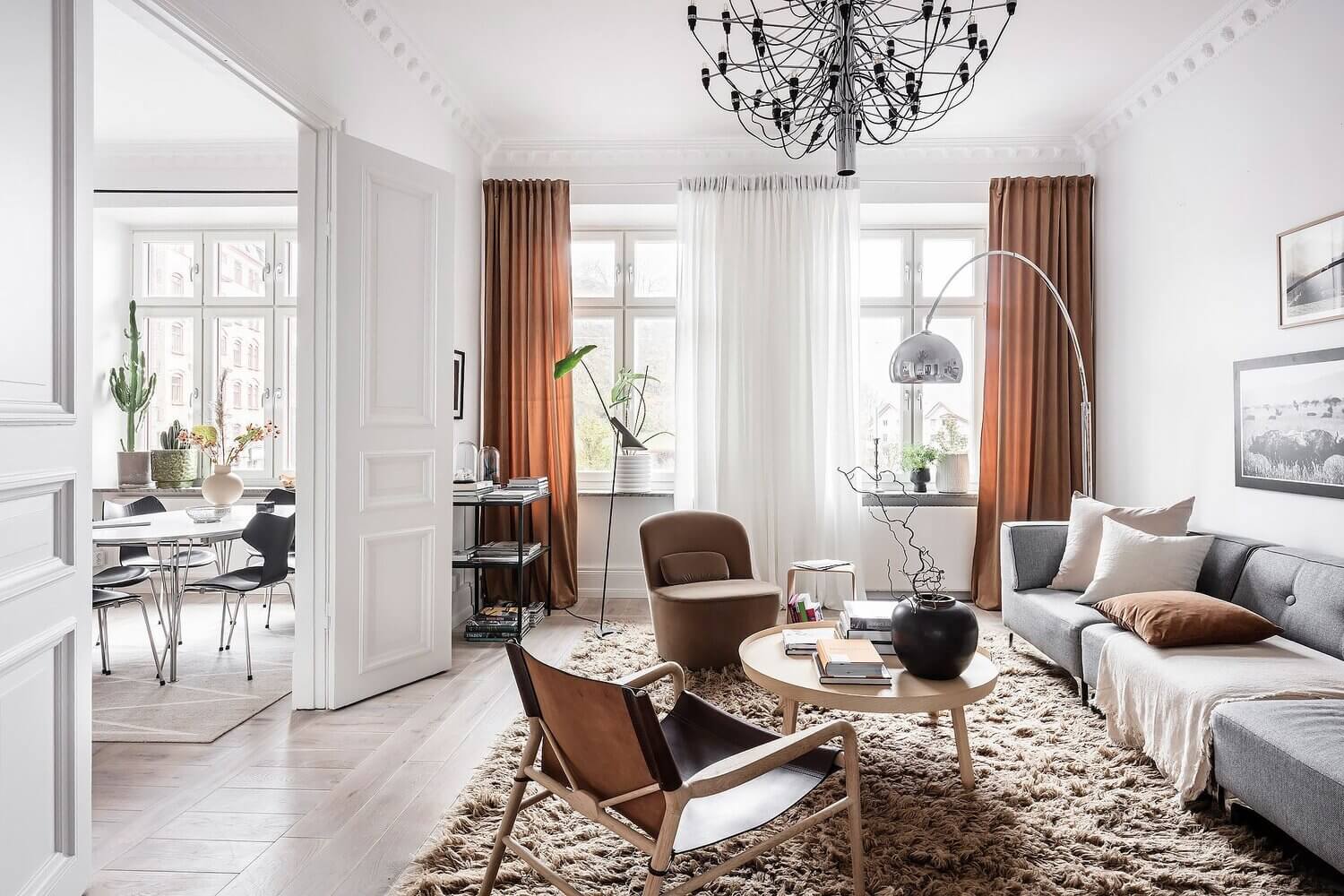A Scandinavian Apartment with Earthy Color Details 3 scandinavian apartment earthy colors nordroom2 1 A Scandinavian Apartment with Earthy Color Details
