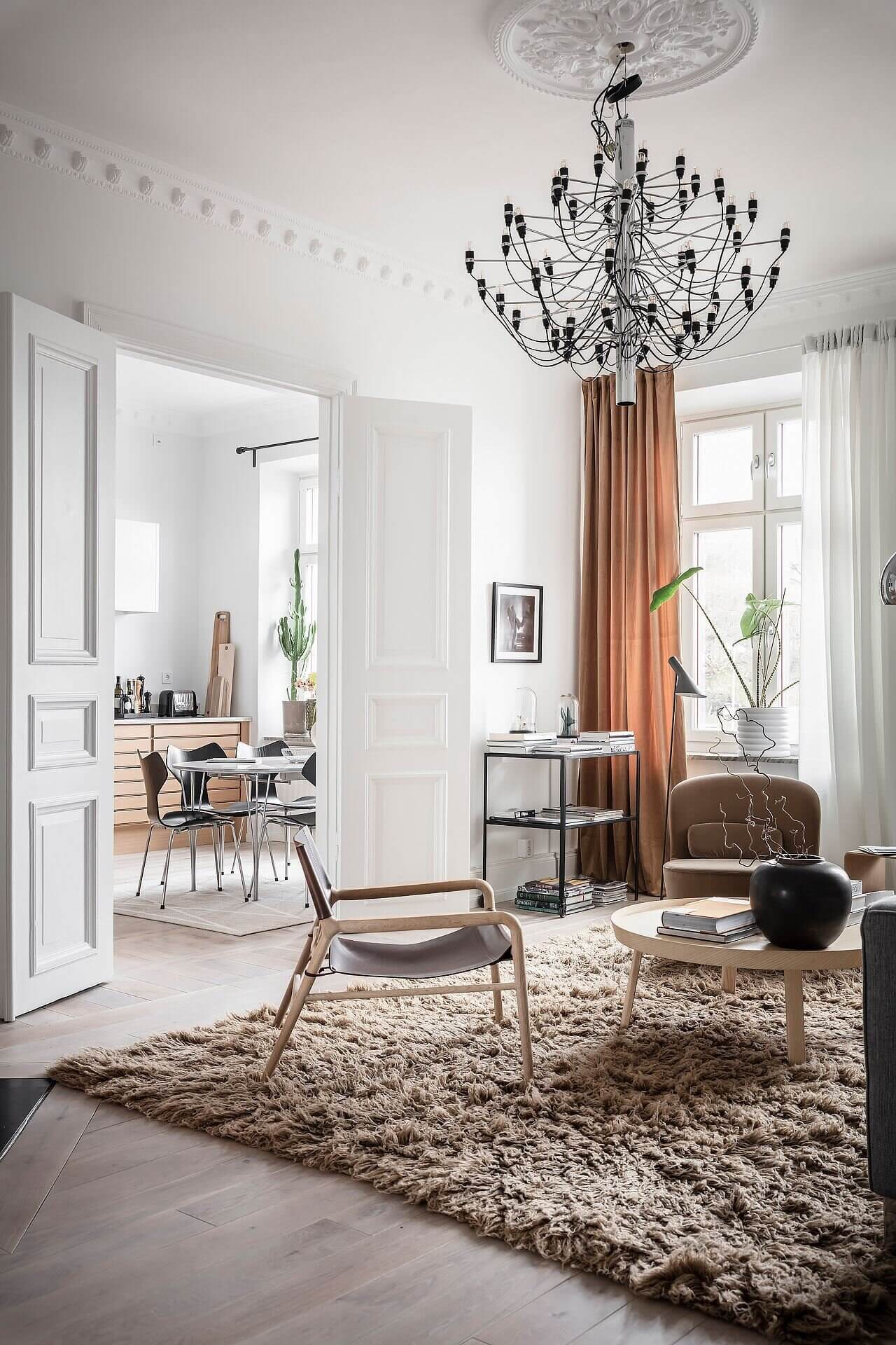 A Scandinavian Apartment with Earthy Color Details 6 scandinavian apartment earthy colors nordroom5 A Scandinavian Apartment with Earthy Color Details