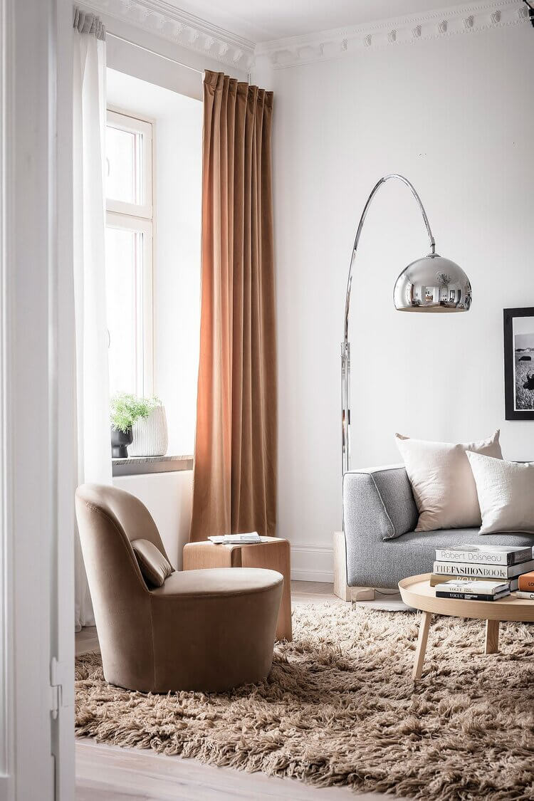 A Scandinavian Apartment with Earthy Color Details 9 scandinavian apartment earthy colors nordroom8 A Scandinavian Apartment with Earthy Color Details