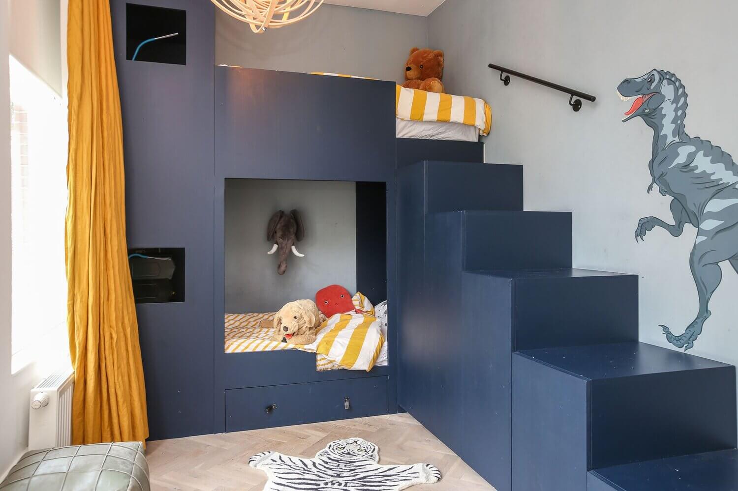 A Serene Townhouse in The Netherlands with a Unique Artistic Ceiling 14 serene townhouse netherlands nordroom13 A Serene Townhouse in The Netherlands with a Unique Artistic Ceiling