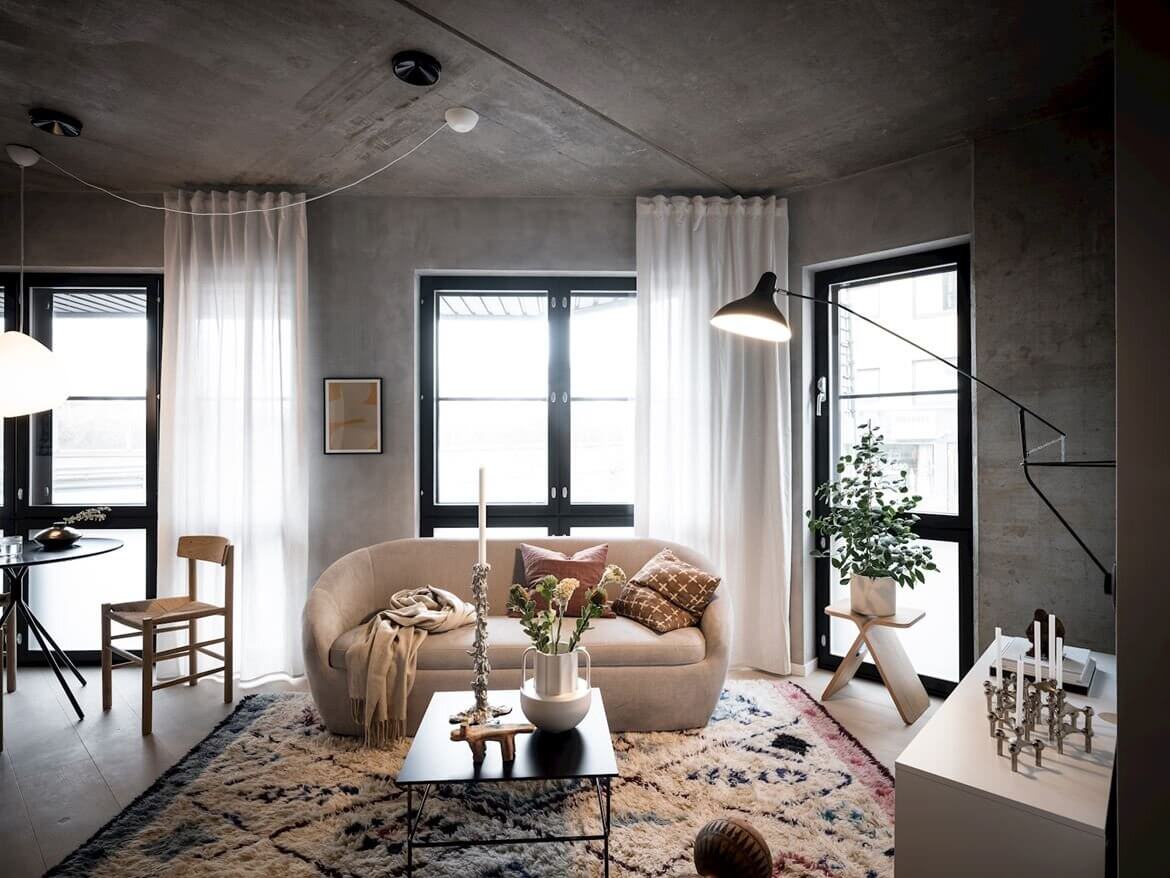 A Small Scandinavian Loft With Industrial Touches 2 small scandinavian loft industrial nordroom1 A Small Scandinavian Loft With Industrial Touches