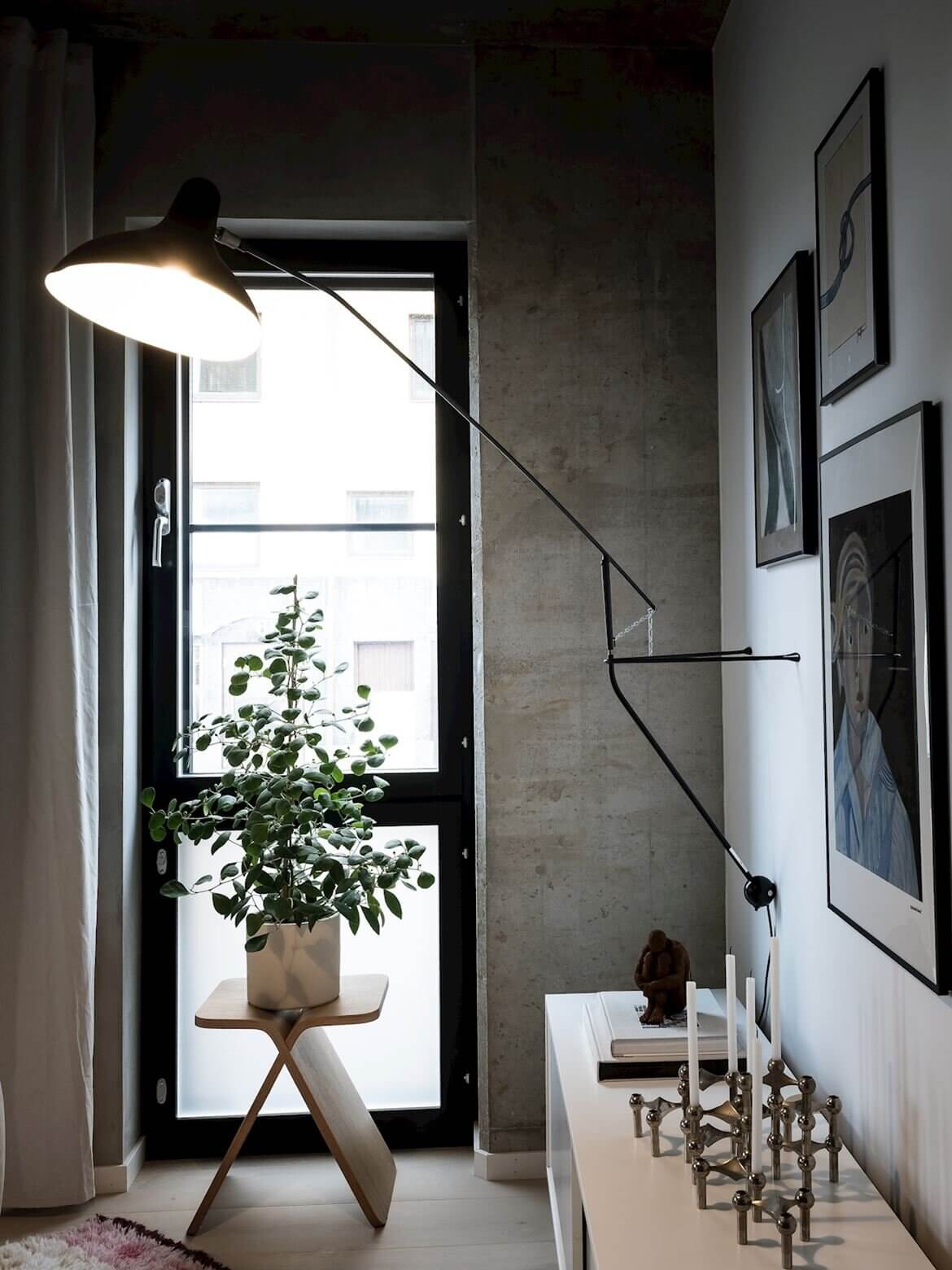 A Small Scandinavian Loft With Industrial Touches 3 small scandinavian loft industrial nordroom2 A Small Scandinavian Loft With Industrial Touches