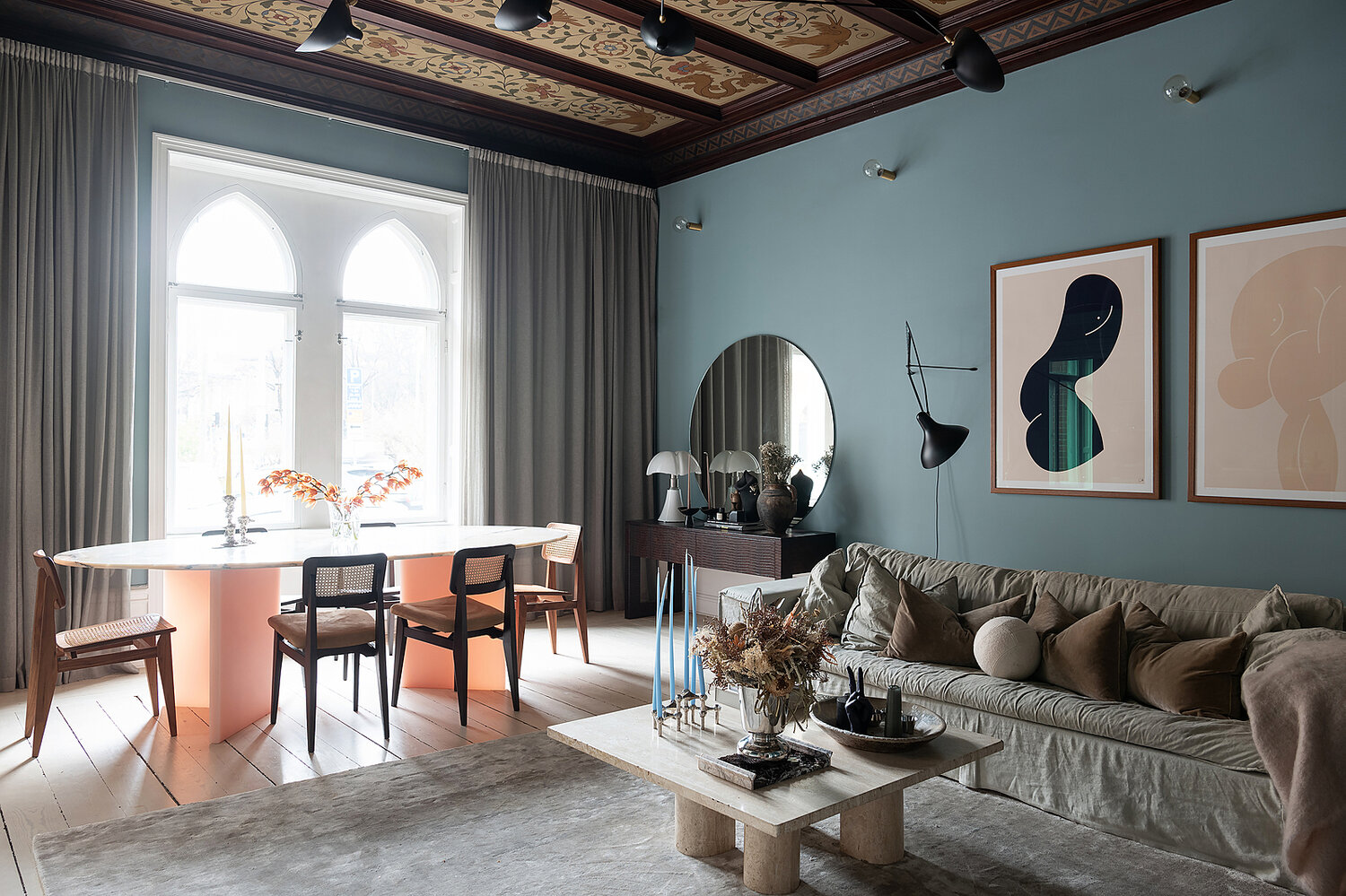 The Breathtaking 19th-Century Apartment of Petra Tungården 2 19th century scandinavian apartment petra tungarden nordroom1 The Breathtaking 19th-Century Apartment of Petra Tungården