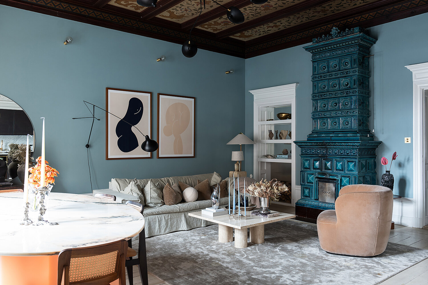 The Breathtaking 19th-Century Apartment of Petra Tungården 4 19th century scandinavian apartment petra tungarden nordroom3 The Breathtaking 19th-Century Apartment of Petra Tungården