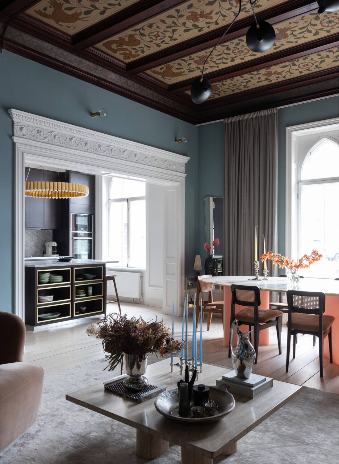 The Breathtaking 19th-Century Apartment of Petra Tungården 6 19th century scandinavian apartment petra tungarden nordroom5 The Breathtaking 19th-Century Apartment of Petra Tungården