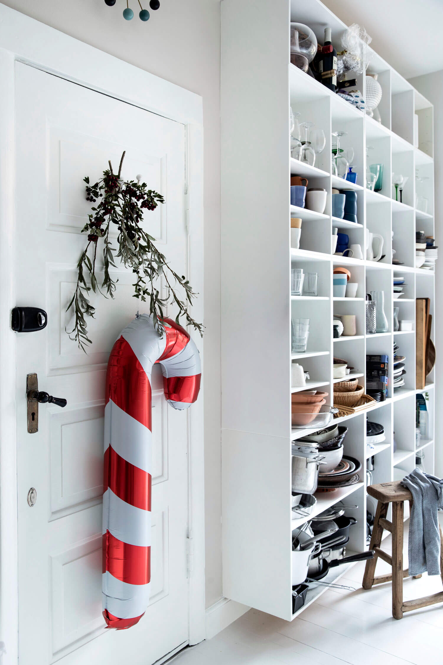 An Art-Filled Danish Home Decorated For Christmas 15 art filled danish home christmas decor nordroom14 An Art-Filled Danish Home Decorated For Christmas