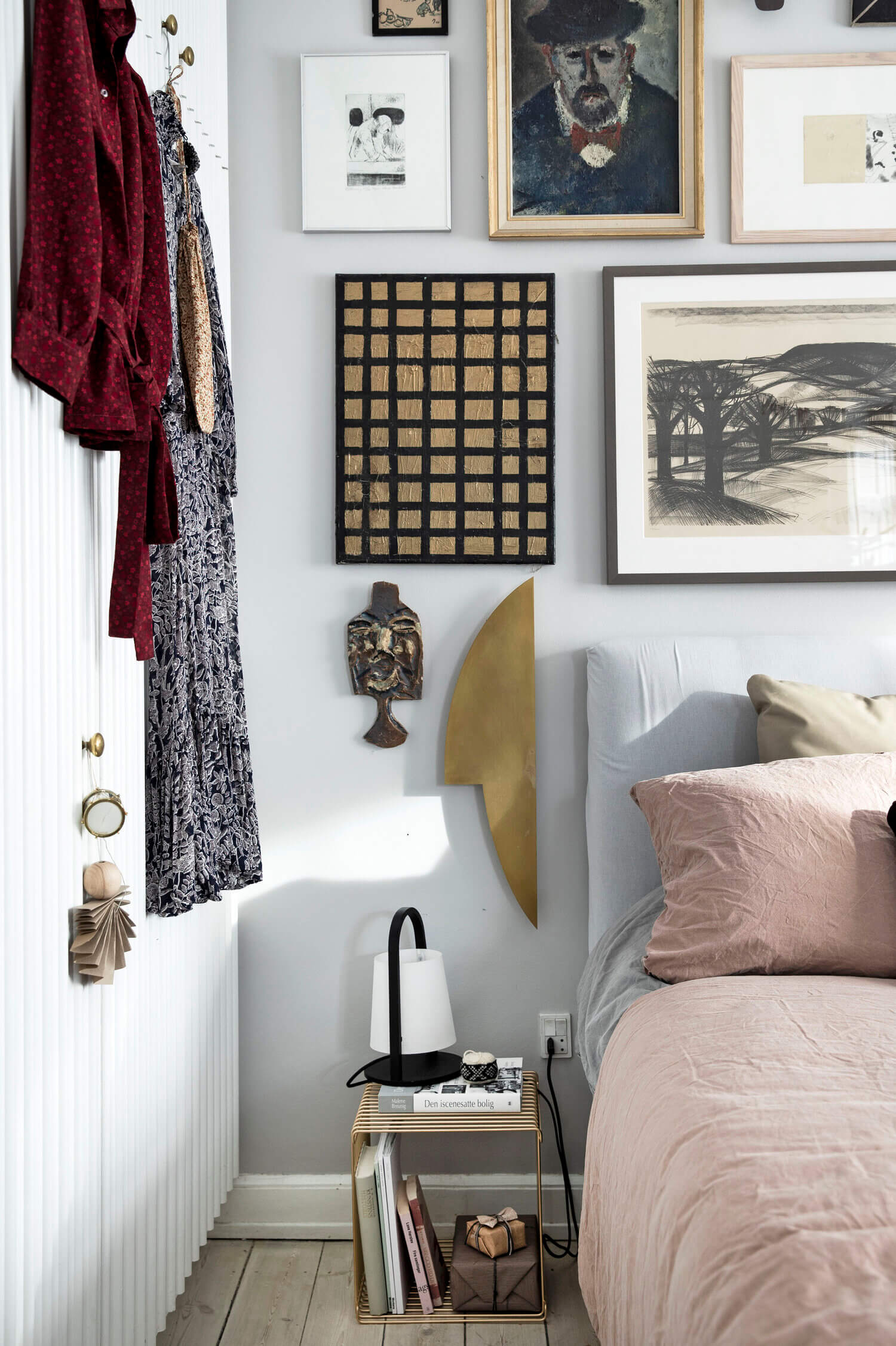 An Art-Filled Danish Home Decorated For Christmas 7 art filled danish home christmas decor nordroom6 An Art-Filled Danish Home Decorated For Christmas
