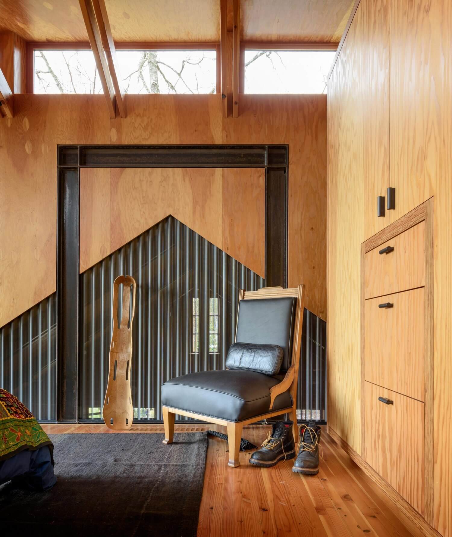 A Cozy Cabin With A Bedroom View Of The Surrounding Nature 10 cozy cabin nature nordroom10 A Cozy Cabin With A Bedroom View Of The Surrounding Nature