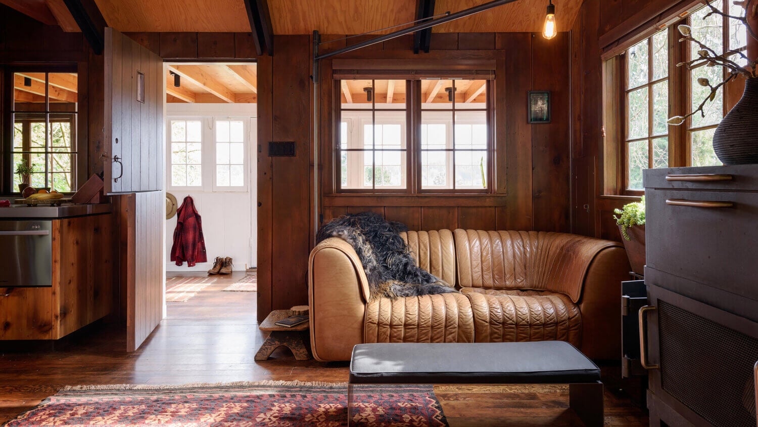 A Cozy Cabin With A Bedroom View Of The Surrounding Nature 2 cozy cabin nature nordroom2 A Cozy Cabin With A Bedroom View Of The Surrounding Nature