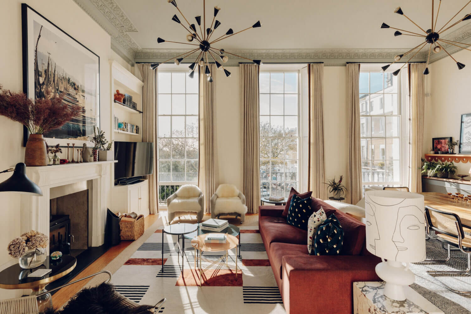 An Eclectic Apartment in a Historic Townhouse in Brighton 1 eclectic apartment townhouse brighton nordroom An Eclectic Apartment in a Historic Townhouse in Brighton