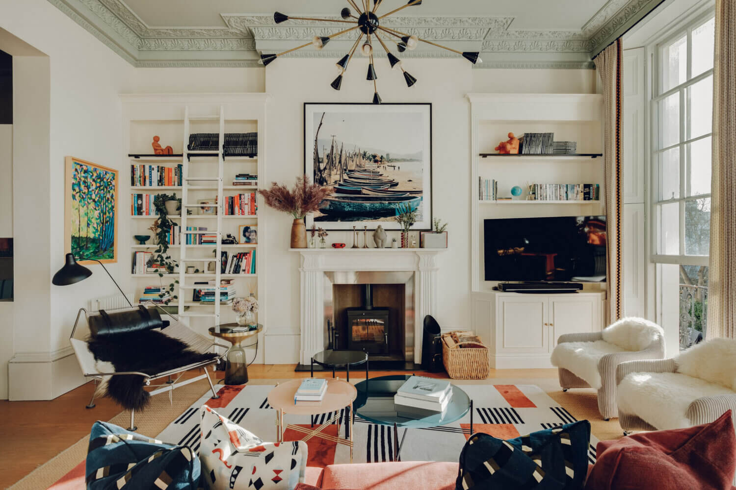 An Eclectic Apartment in a Historic Townhouse in Brighton 3 eclectic apartment townhouse brighton nordroom2 An Eclectic Apartment in a Historic Townhouse in Brighton