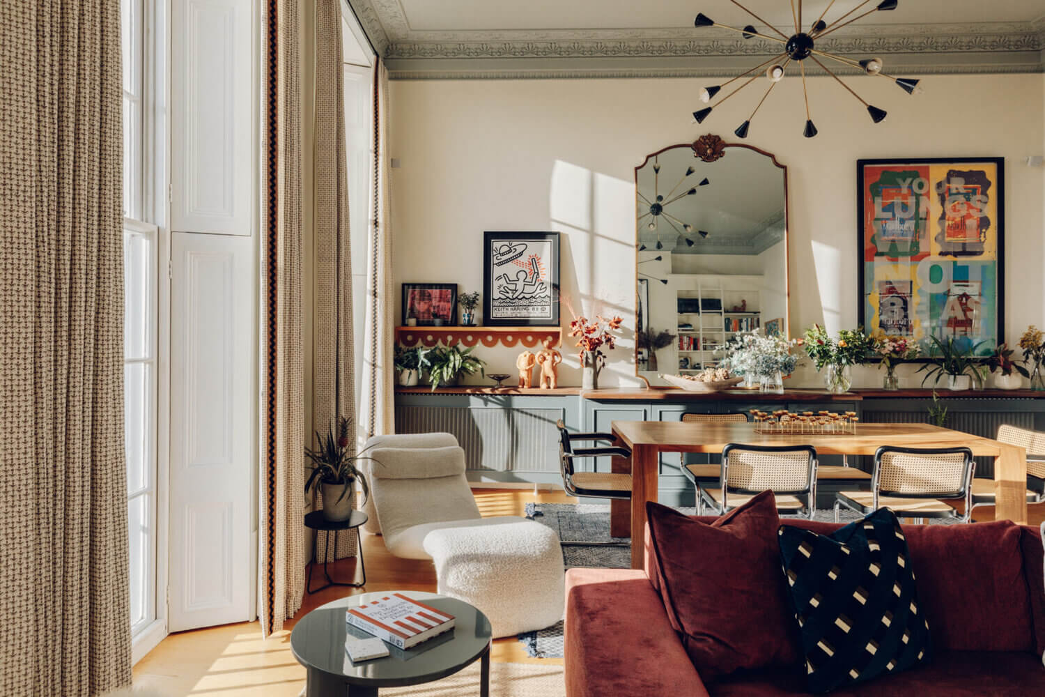 An Eclectic Apartment in a Historic Townhouse in Brighton 4 eclectic apartment townhouse brighton nordroom3 An Eclectic Apartment in a Historic Townhouse in Brighton
