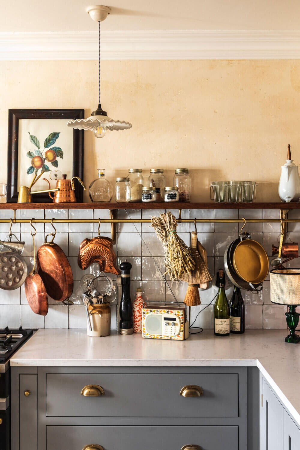 A Cozy Cluttered French-Style Kitchen by deVOL 6 french style devol kitchen nordroom5 A Cozy Cluttered French-Style Kitchen by deVOL