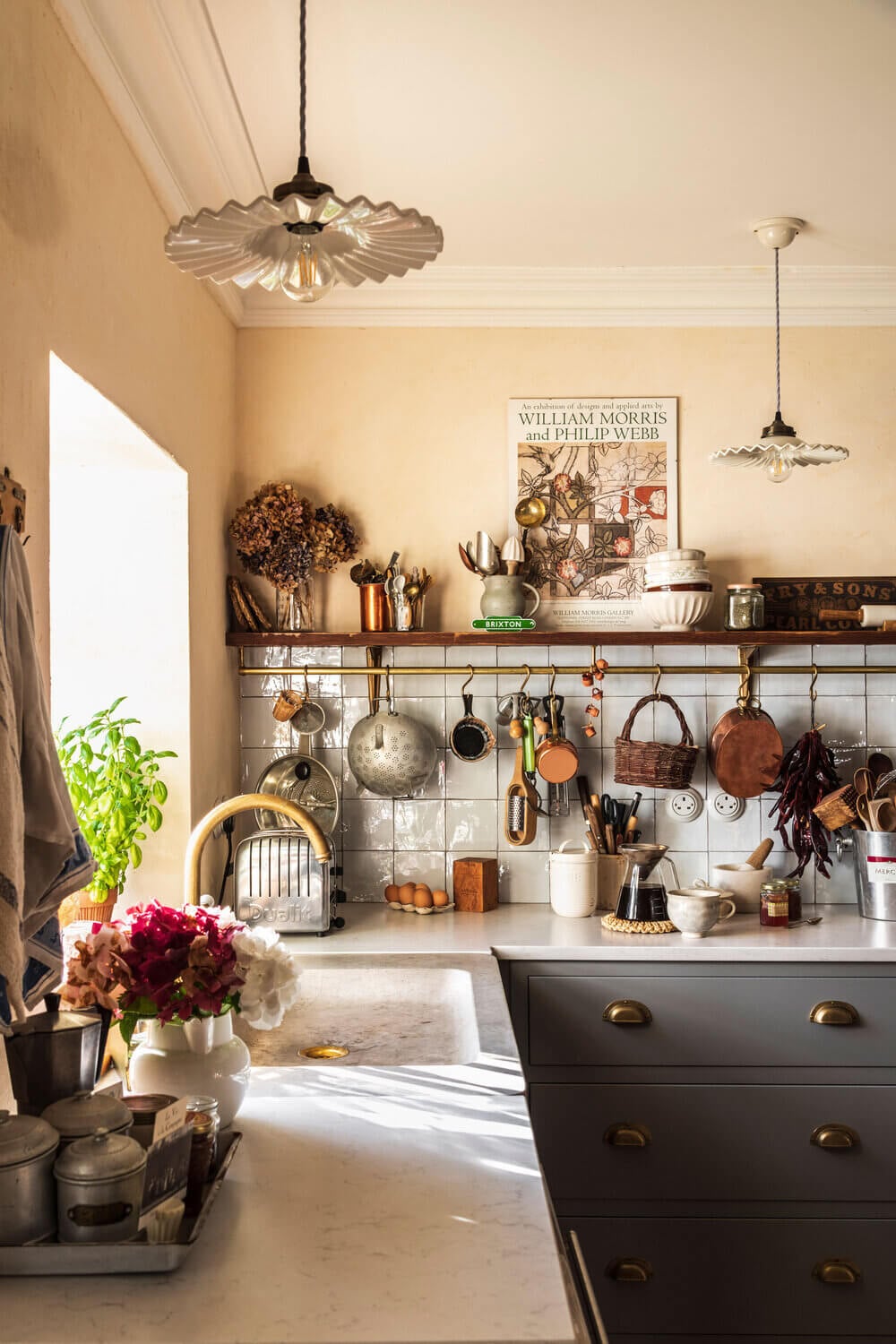 A Cozy Cluttered French-Style Kitchen by deVOL 10 french style devol kitchen nordroom9 A Cozy Cluttered French-Style Kitchen by deVOL
