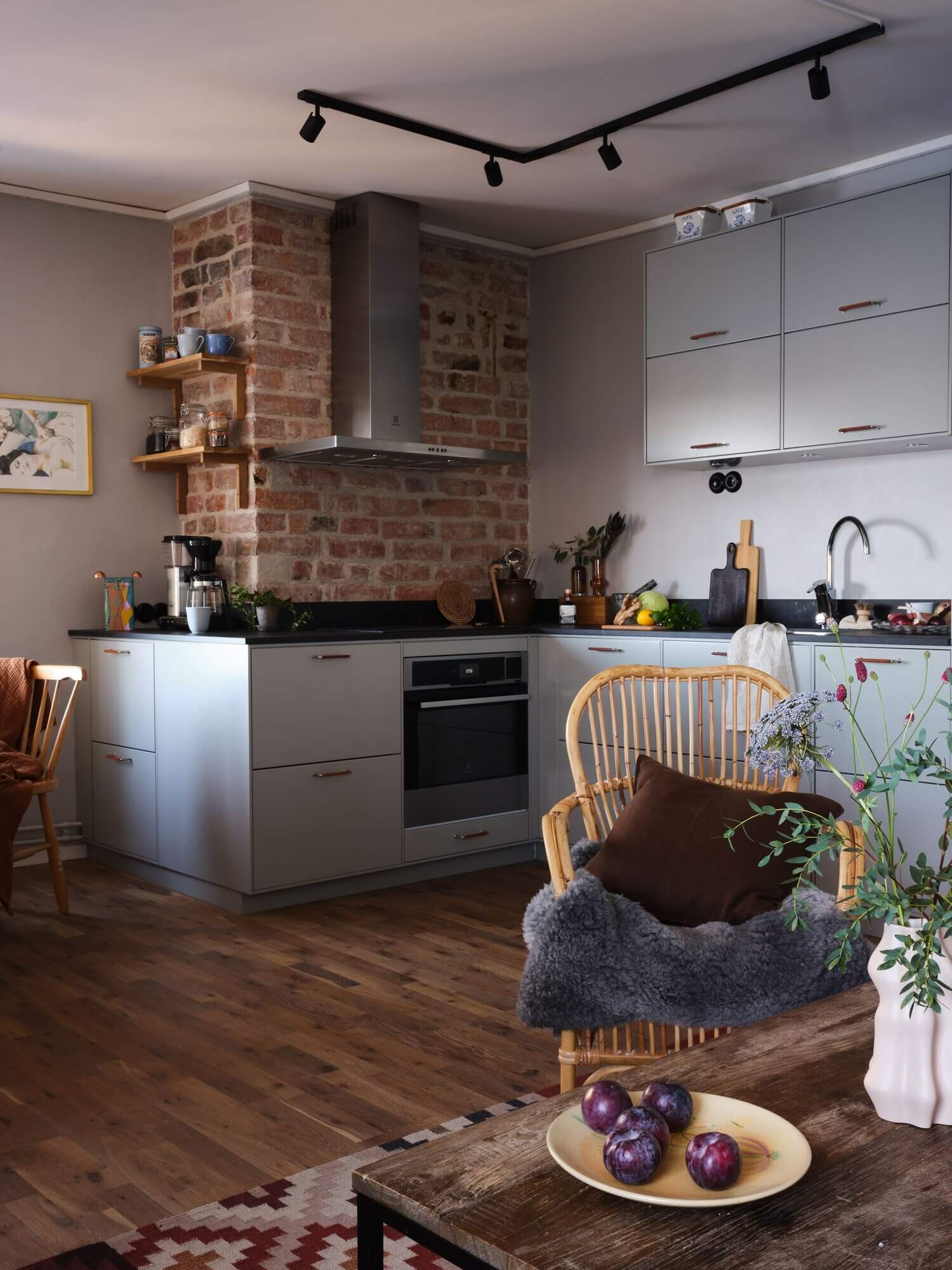 A Cozy Scandinavian Attic Apartment With Canal Views 8 scandinavian attic apartment canal views nordroom7 A Cozy Scandinavian Attic Apartment With Canal Views