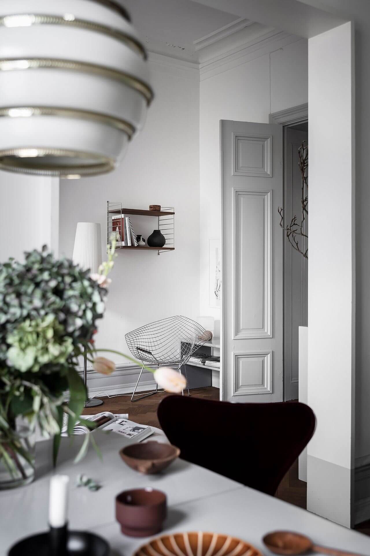 A Blue Kitchen and Multifunctional Bedroom in a Scandi Apartment 15 ABlueKitchenandMultifunctionalBedroominaScandiApartment TheNordroom13 A Blue Kitchen and Multifunctional Bedroom in a Scandi Apartment