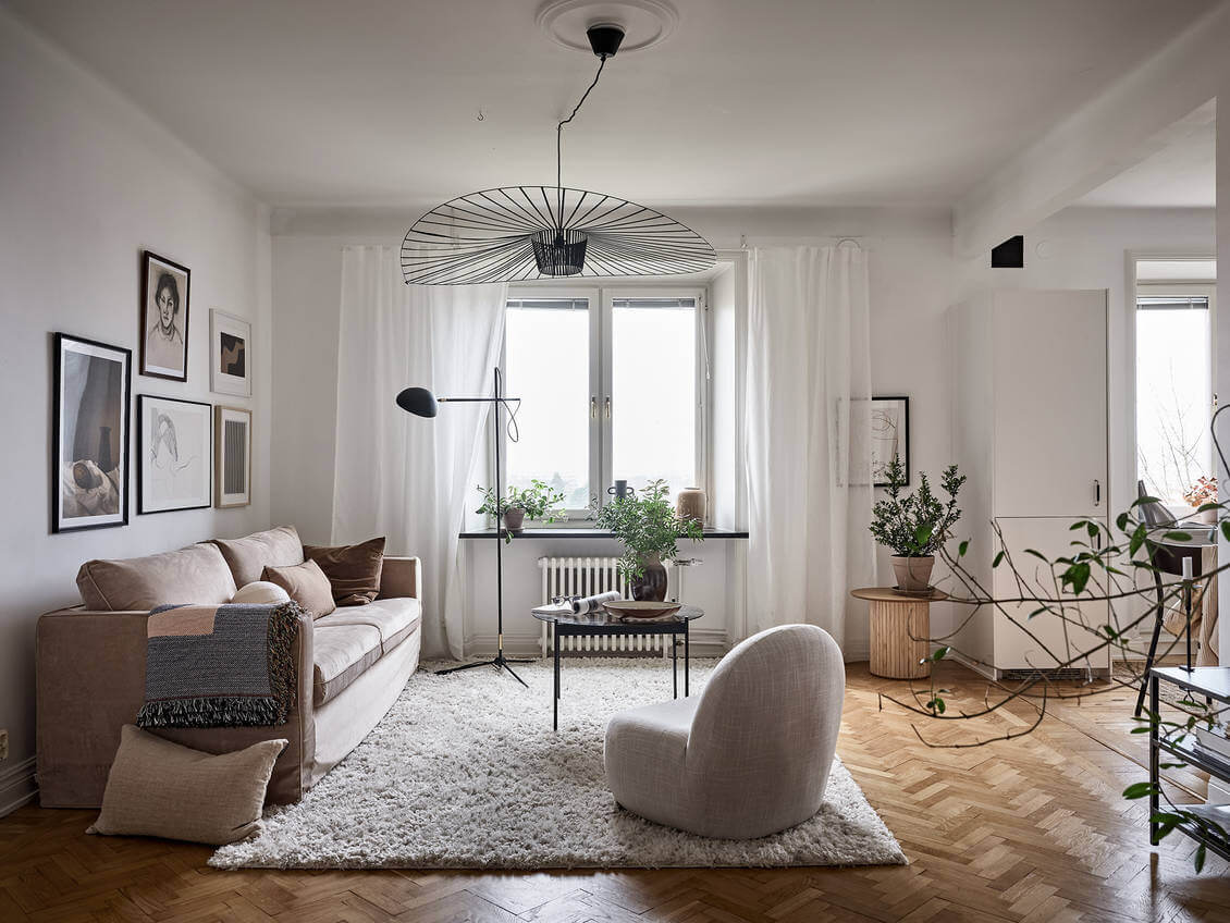 A Charming Scandinavian Apartment With Original Details 2 ACharmingScandinavianApartmentWithOriginalDetails TheNordroom1 1 A Charming Scandinavian Apartment With Original Details
