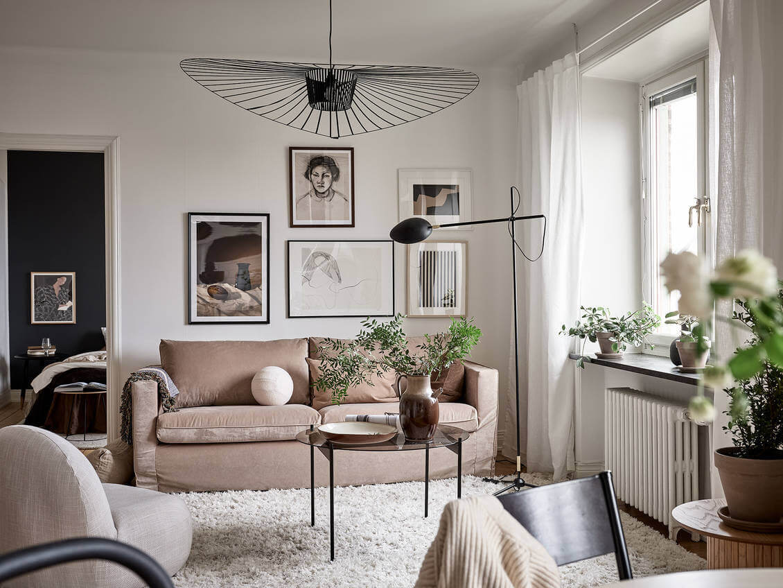 A Charming Scandinavian Apartment With Original Details 3 ACharmingScandinavianApartmentWithOriginalDetails TheNordroom2 A Charming Scandinavian Apartment With Original Details