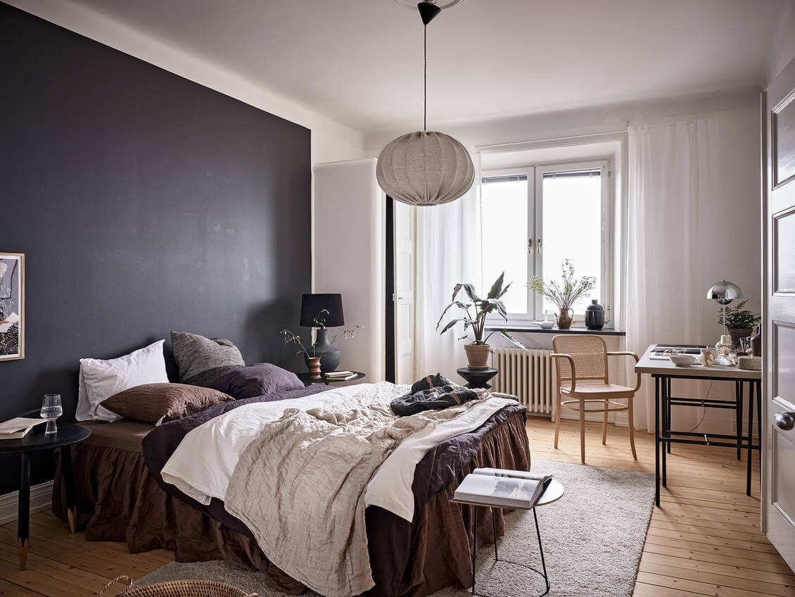 A Charming Scandinavian Apartment With Original Details 9 ACharmingScandinavianApartmentWithOriginalDetails TheNordroom8 A Charming Scandinavian Apartment With Original Details
