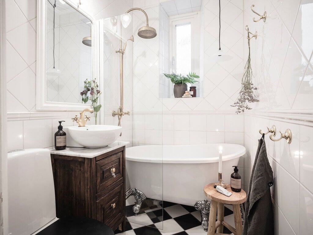 A Charming One-Bedroom Apartment in Sweden 21 charming one bedroom apartment sweden nordroom20 A Charming One-Bedroom Apartment in Sweden