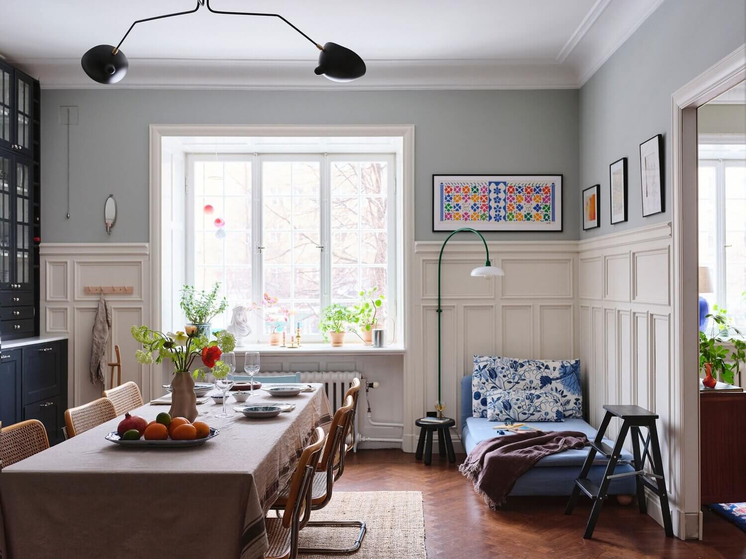 Colorful Touches In A Beautiful Stockholm Apartment 3 colorful touches scandinavian apartment nordroom2 Colorful Touches In A Beautiful Stockholm Apartment
