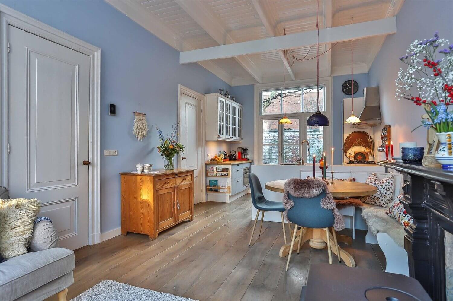 A Cozy Courtyard House Packed With Historic Charm 8 cozy courtyard house historic charm netherlands nordroom7 A Cozy Courtyard House Packed With Historic Charm