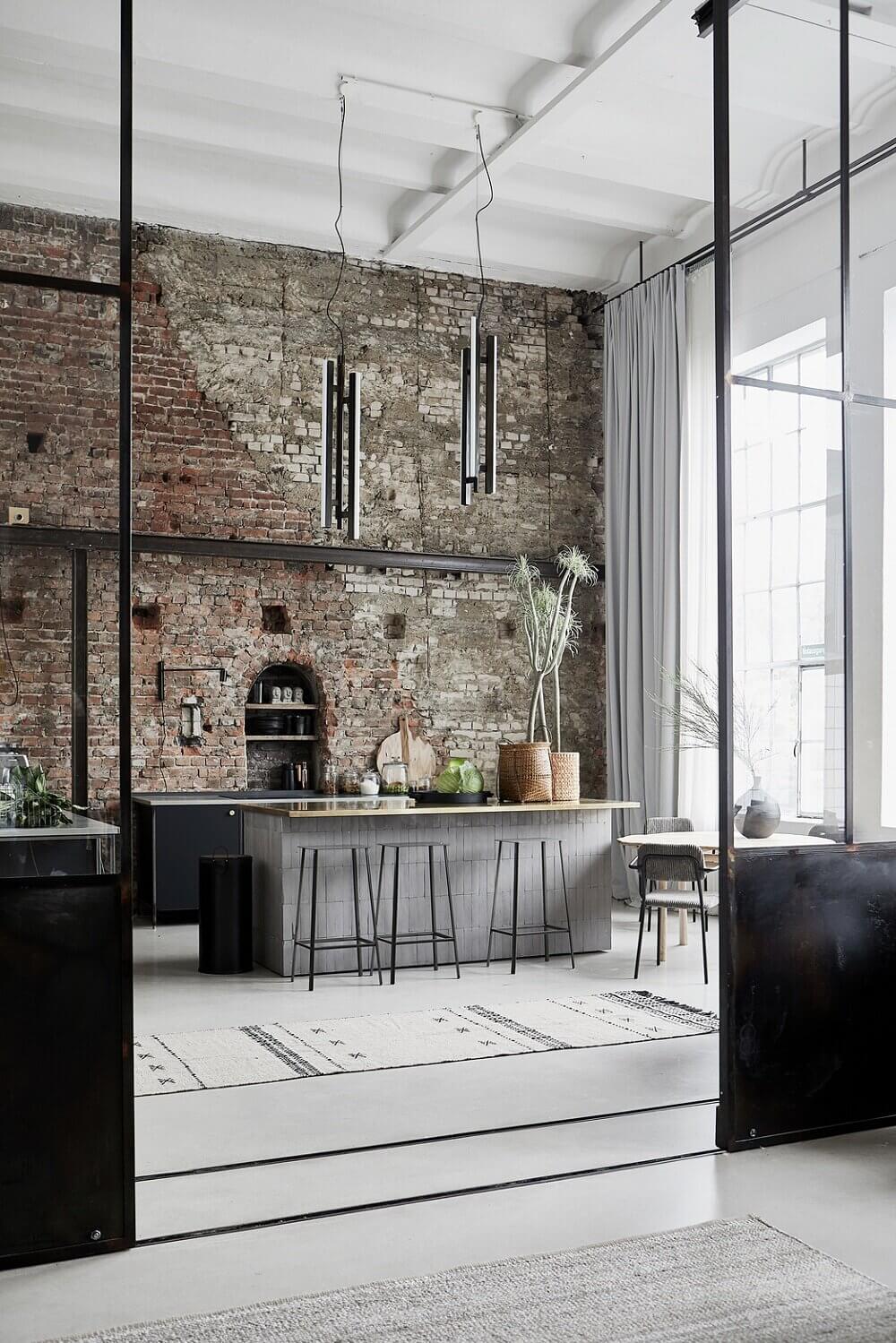A Bright Industrial Loft Decorated With House Doctor's Spring/Summer Collection 9 industrial loft house doctor hamburg new york nordroom6 A Bright Industrial Loft Decorated With House Doctor's Spring/Summer Collection