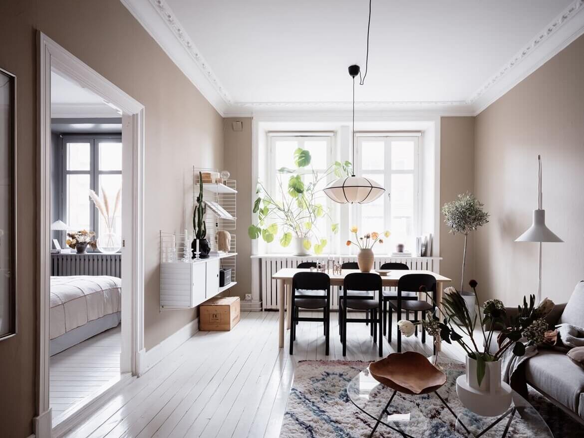Soft Color Tones in a Stylish Scandi Apartment 2 soft colors scandinavian apartment nordroom1 Soft Color Tones in a Stylish Scandi Apartment