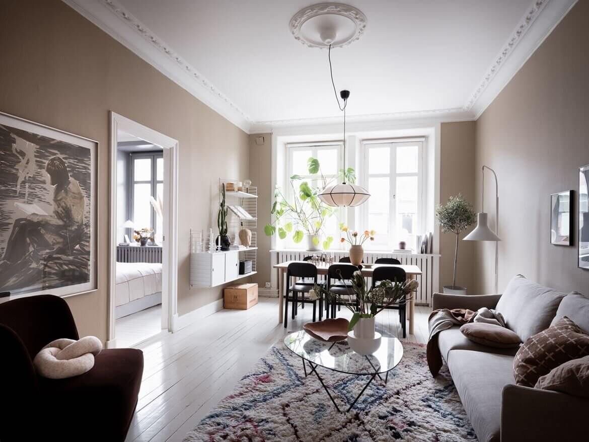Soft Color Tones in a Stylish Scandi Apartment 5 soft colors scandinavian apartment nordroom4 Soft Color Tones in a Stylish Scandi Apartment