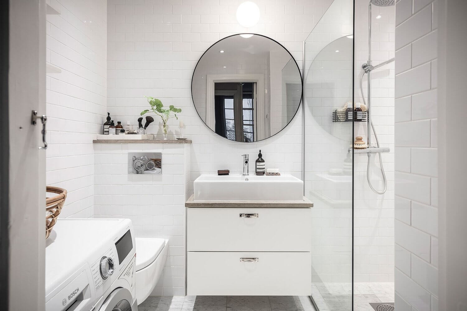A Stylish White and Grey Scandinavian Apartment 17 white grey scandinavian apartment nordroom17 A Stylish White and Grey Scandinavian Apartment