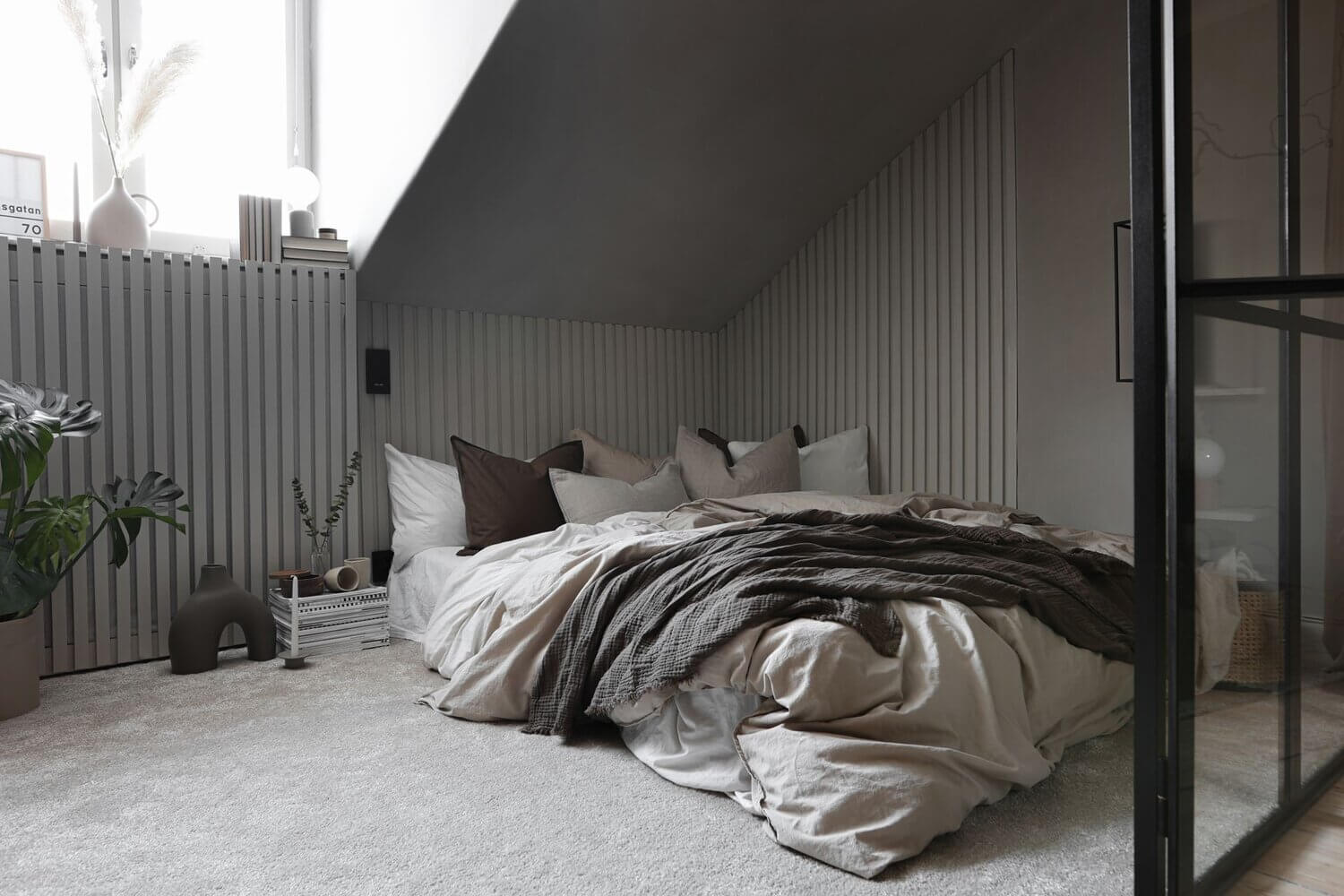 A Small Luxurious Attic Apartment in Sweden 11 ASmallLuxuriousAtticApartmentinSweden TheNordroom11 A Small Luxurious Attic Apartment in Sweden