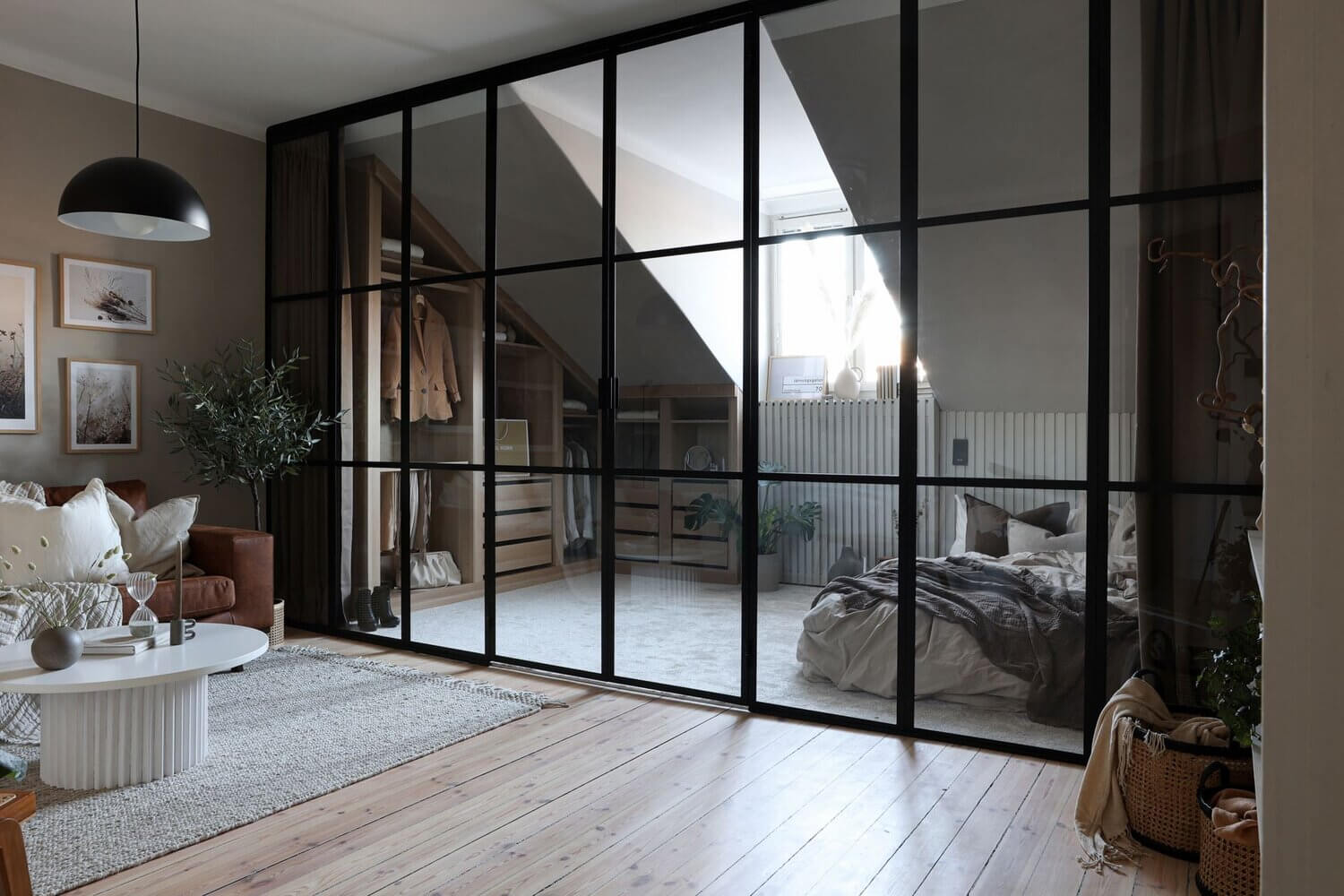 A Small Luxurious Attic Apartment in Sweden 6 ASmallLuxuriousAtticApartmentinSweden TheNordroom6 A Small Luxurious Attic Apartment in Sweden