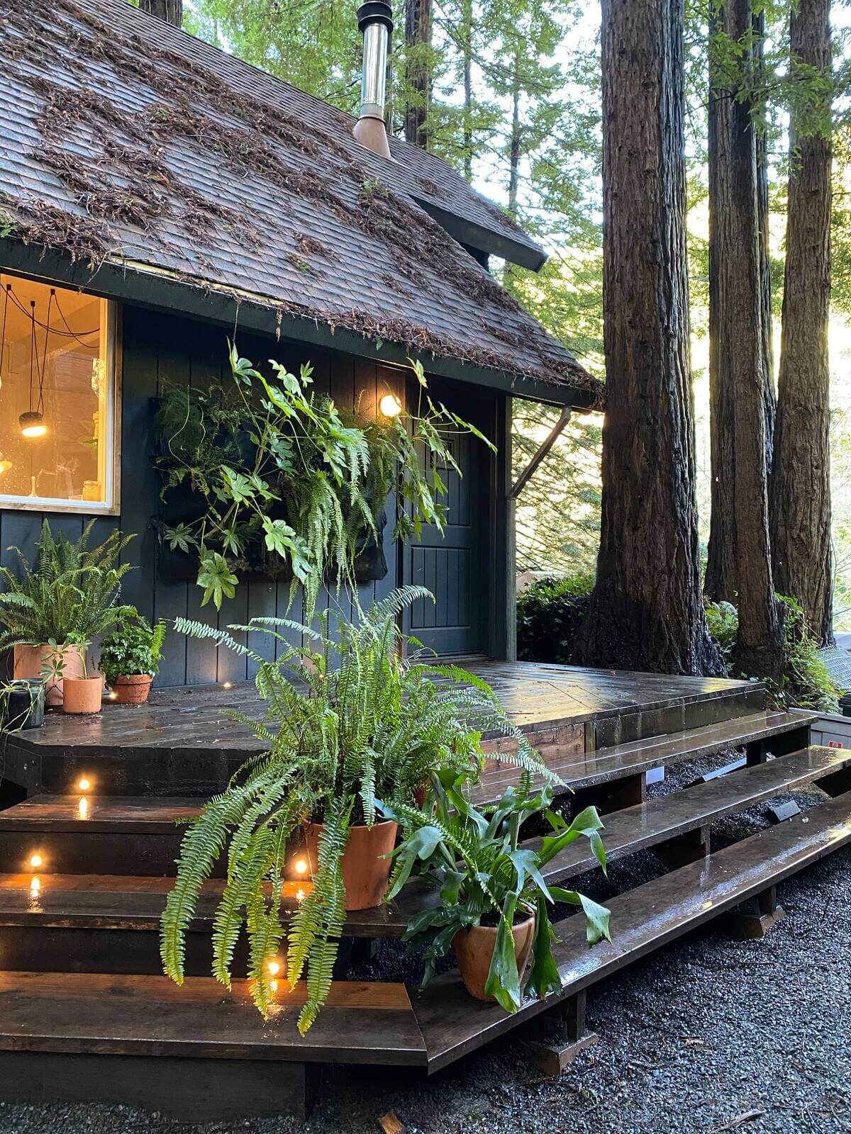 A Black and White A-Frame Cabin in California 13 black and white a frame cabin california nordroom12 A Black and White A-Frame Cabin in California