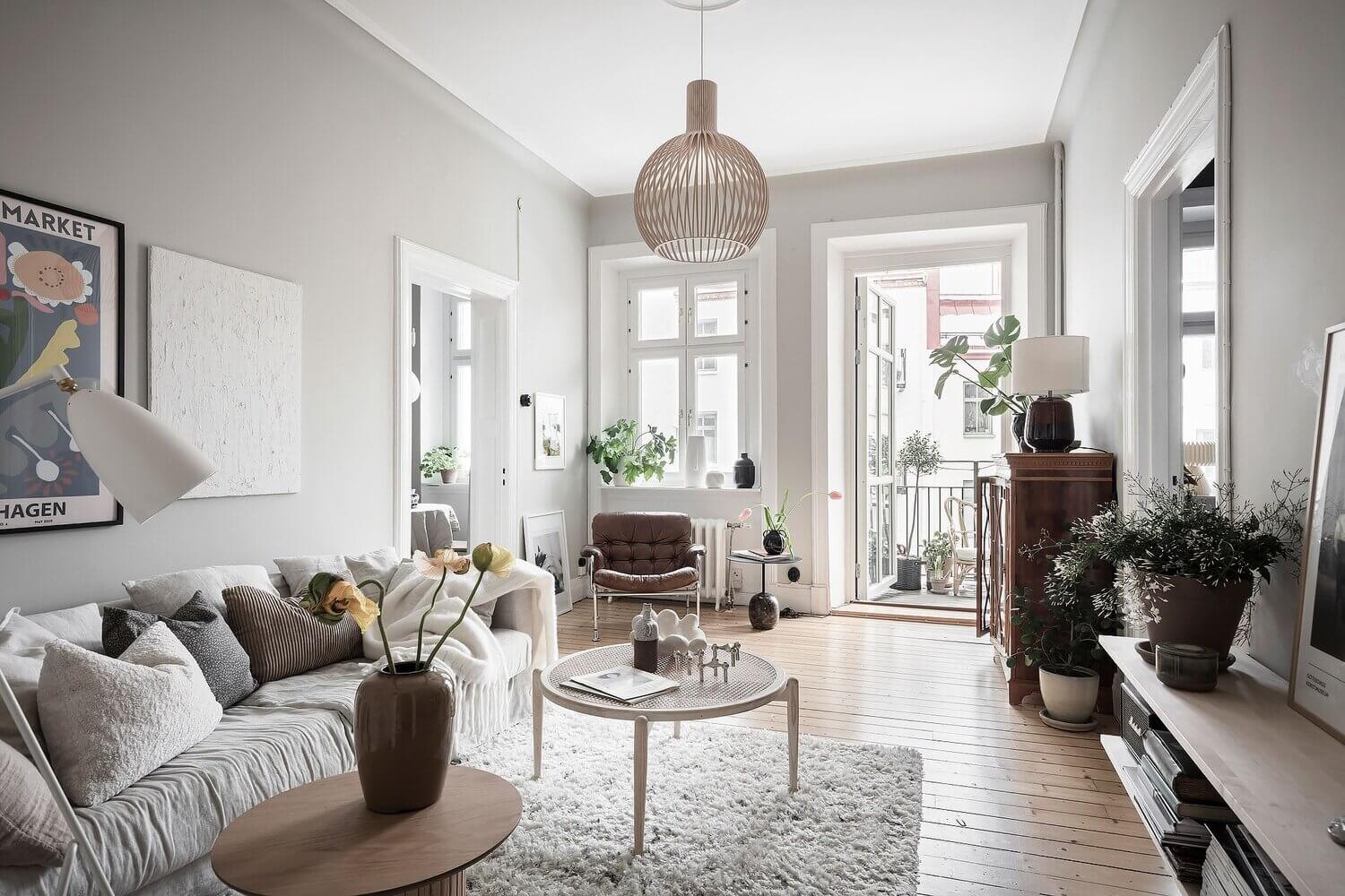 Blue and Grey Tones in a Wonderful Scandinavian Apartment 1 blue grey scandinavian apartment nordroom Blue and Grey Tones in a Wonderful Scandinavian Apartment