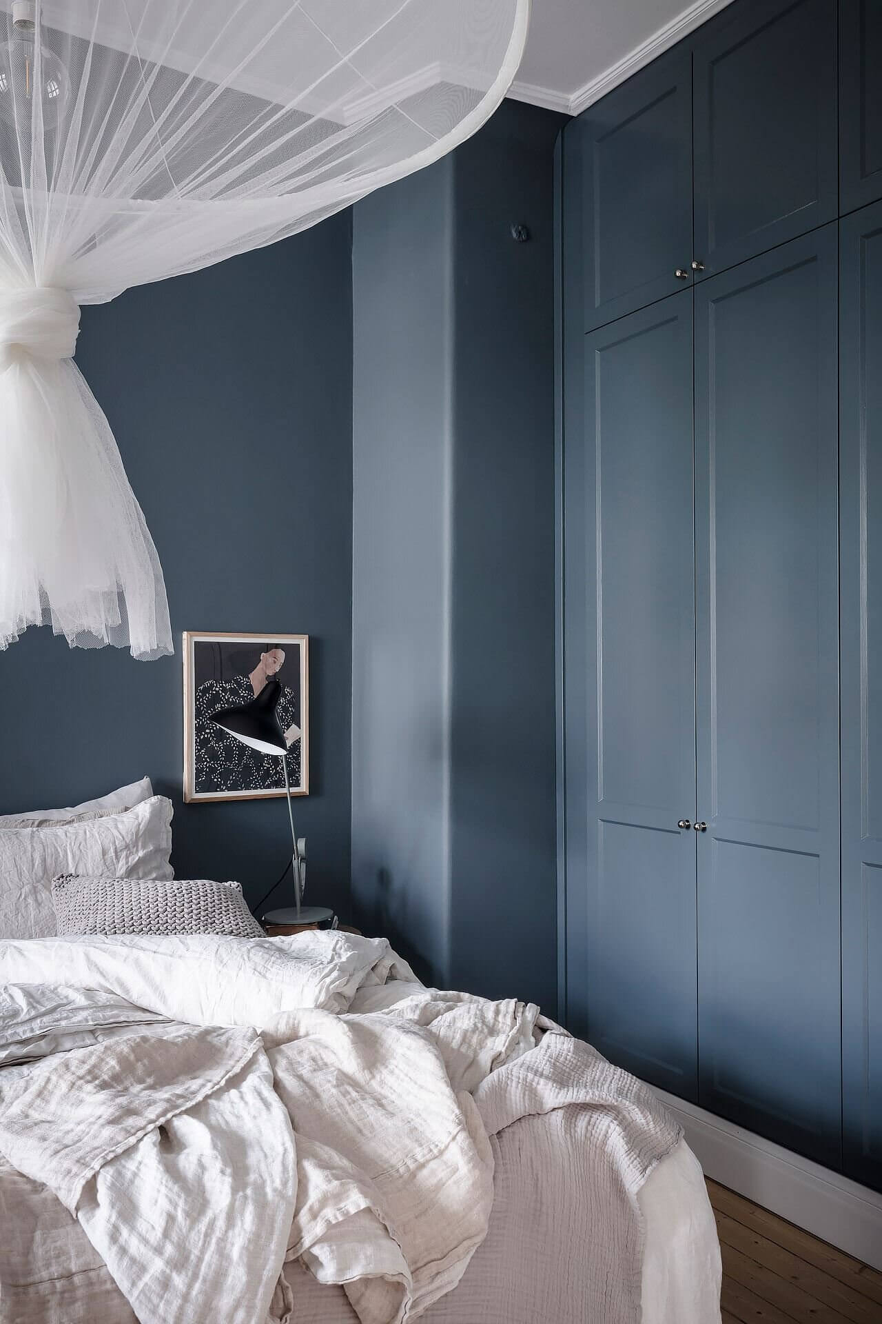 Blue and Grey Tones in a Wonderful Scandinavian Apartment 18 blue grey scandinavian apartment nordroom17 Blue and Grey Tones in a Wonderful Scandinavian Apartment