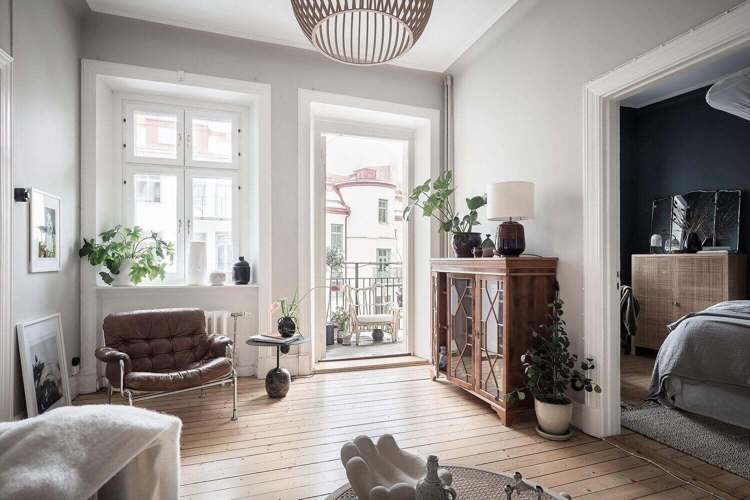 Blue and Grey Tones in a Wonderful Scandinavian Apartment 6 blue grey scandinavian apartment nordroom5 Blue and Grey Tones in a Wonderful Scandinavian Apartment