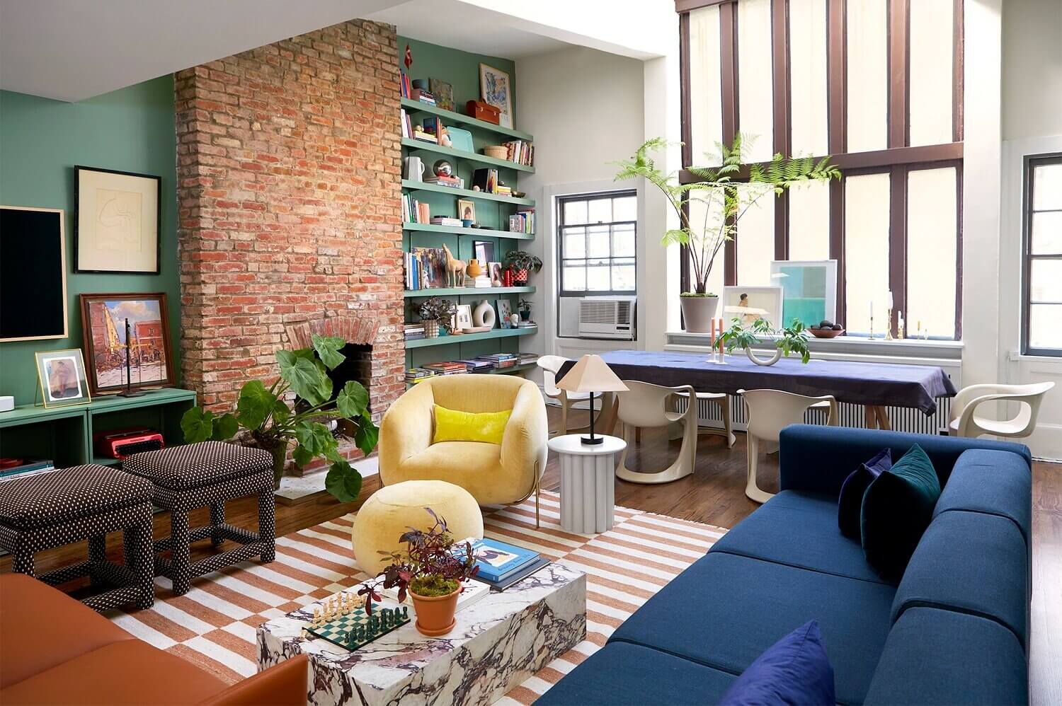 A Creative and Colorful Home in New York City 1 creative colorful home new york nordroom A Creative and Colorful Home in New York City