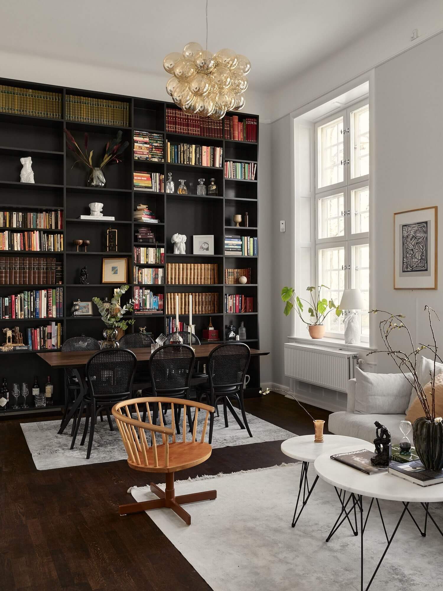 36 Home Library Ideas That Are A Book-Lover's Dream 28 home library ideas bookshelves reading nook nordroom2 36 Home Library Ideas That Are A Book-Lover's Dream