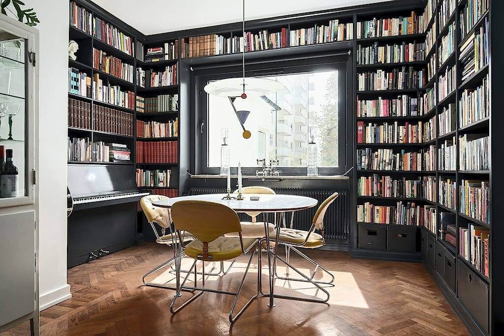36 Home Library Ideas That Are A Book-Lover's Dream 43 home library ideas bookshelves reading nook nordroom31 36 Home Library Ideas That Are A Book-Lover's Dream