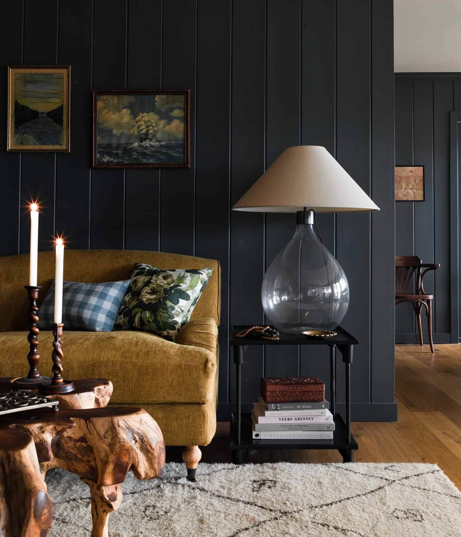 A Moody Cabin and Snug Designed by Heidi Caillier 8 moody cabin snug nordroom7 A Moody Cabin and Snug Designed by Heidi Caillier