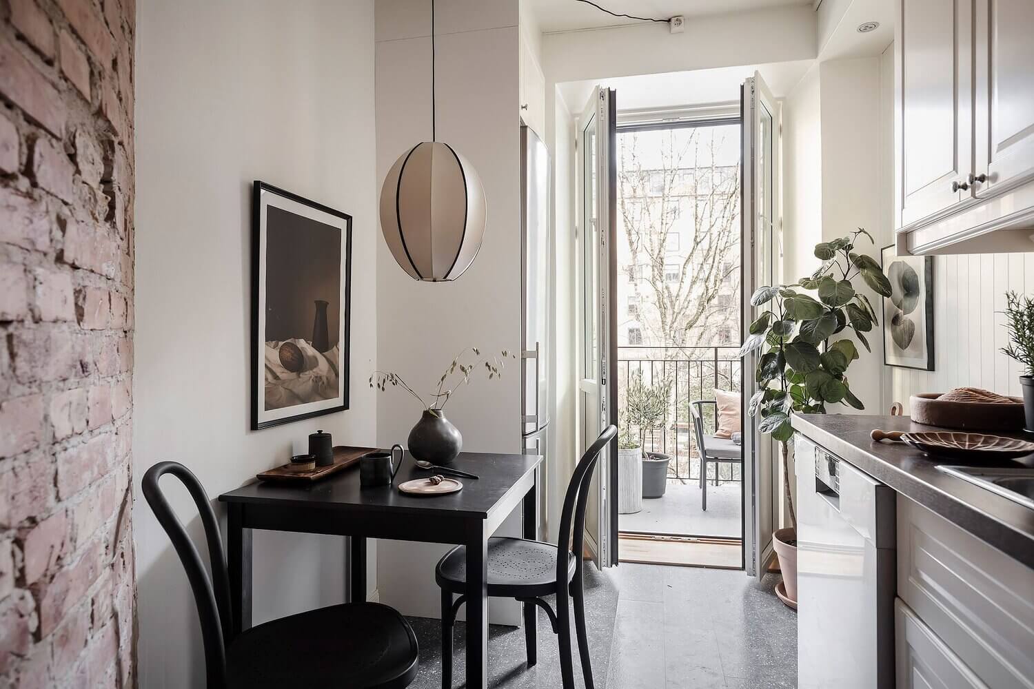 A Lovely Scandinavian Apartment with An Art-Filled Living Room 11 scandinavian apartment gallery wall nordroom11 A Lovely Scandinavian Apartment with An Art-Filled Living Room