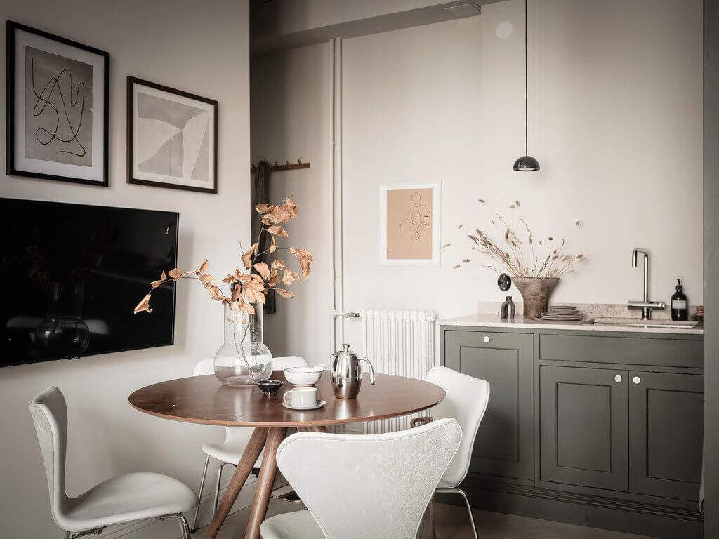 A Tiny Scandinavian Studio Apartment Revisited 11 tiny scandinavian studio apartment nordroom10 A Tiny Scandinavian Studio Apartment Revisited