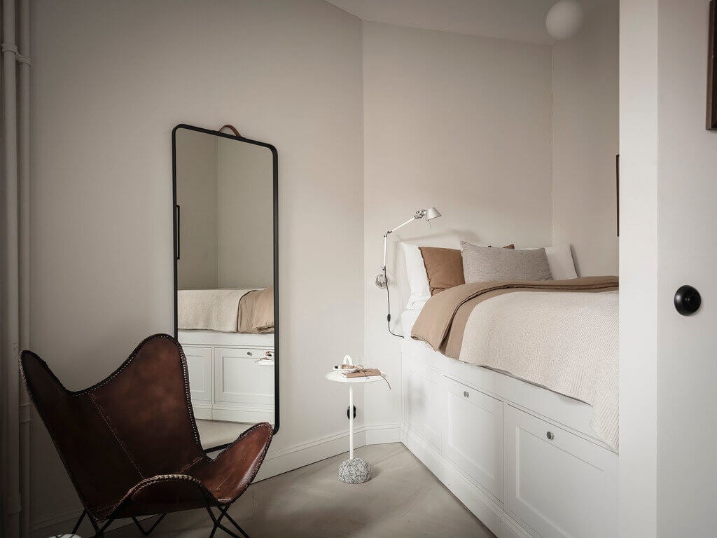 A Tiny Scandinavian Studio Apartment Revisited 7 tiny scandinavian studio apartment nordroom6 A Tiny Scandinavian Studio Apartment Revisited