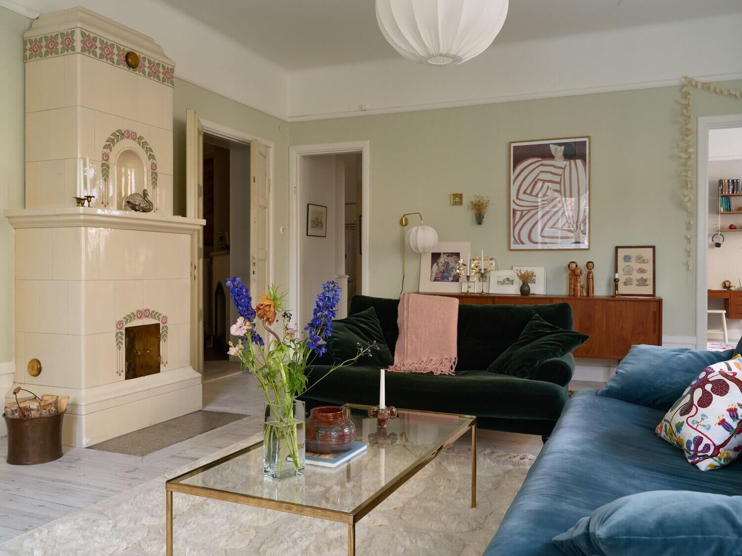 A Scandinavian Apartment Painted In Pastel Color Tones 1 AScandinavianApartmentPaintedInSoftColorTones TheNordroom A Scandinavian Apartment Painted In Pastel Color Tones